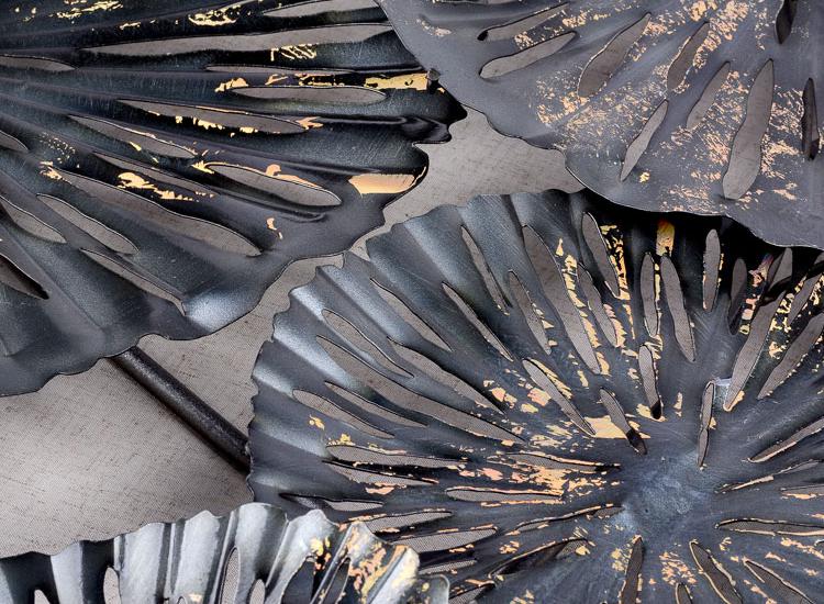 玄關(guān)裝飾畫(huà) 工業(yè)風(fēng)客廳沙發(fā)軟裝實(shí)物 立體手工鐵藝金屬酒店壁飾