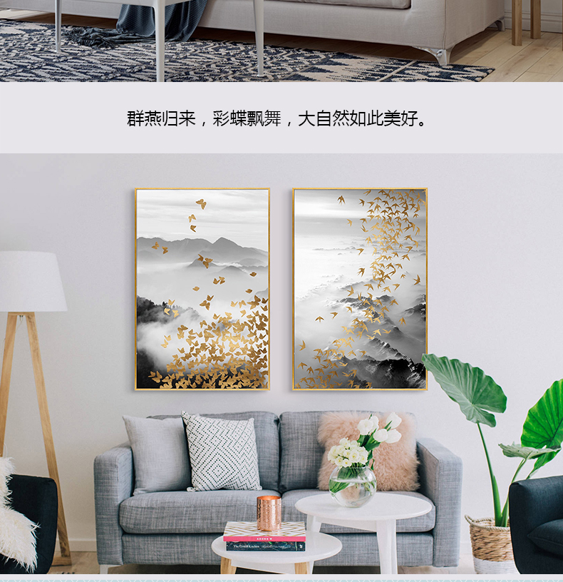 現(xiàn)代客廳沙發(fā)背景墻臥室裝飾畫 玄關(guān)掛畫 壁畫晶 瓷畫 純手繪油畫 相逢