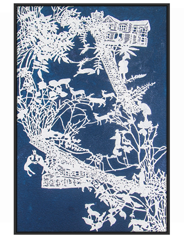 現(xiàn)在創(chuàng)意客廳裝飾畫 臥室原創(chuàng)手繪砂巖立體畫 餐廳環(huán)保PS框掛畫 剪紙