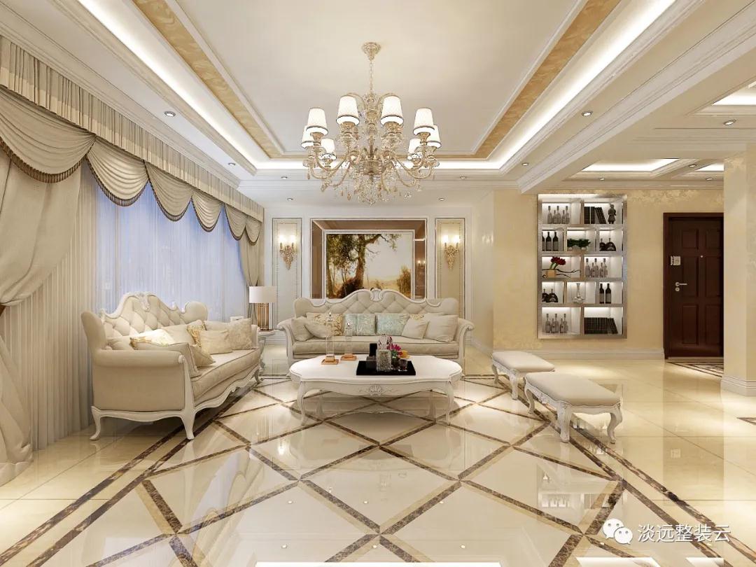 遼陽(yáng)92平米的簡(jiǎn)歐裝修風(fēng)格案例賞析 遼陽(yáng)92平米的簡(jiǎn)歐裝修風(fēng)格案例賞析