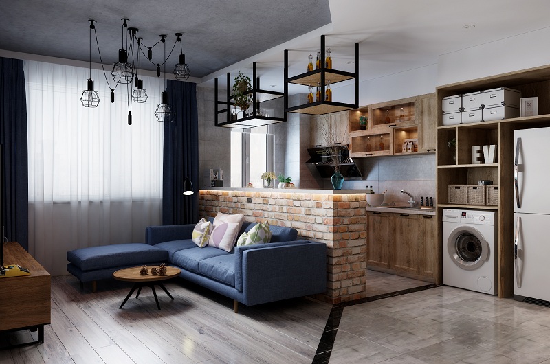 遼陽家裝工業(yè)風裝修案例賞析 遼陽家裝工業(yè)風裝修案例賞析